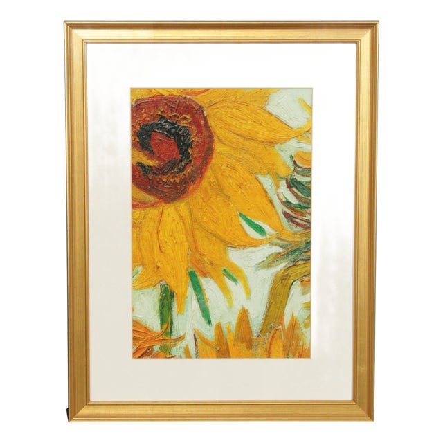 Vincent Van Gogh Framed Print, 'Sunflowers' For Sale