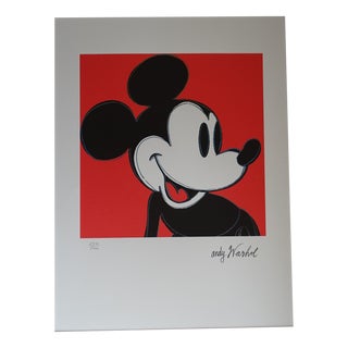 After Andy Warhol, Mickey Mouse, Lithograph For Sale