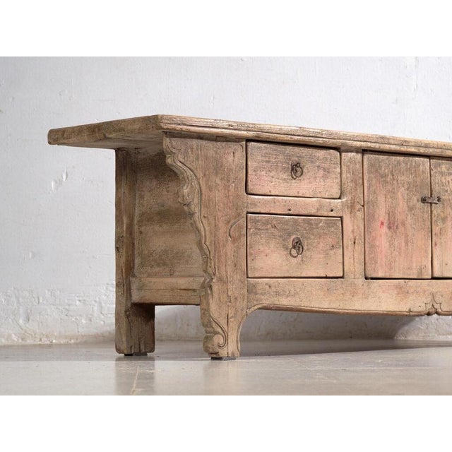 Vintage Pine Low Sideboard, 1920 For Sale - Image 3 of 13