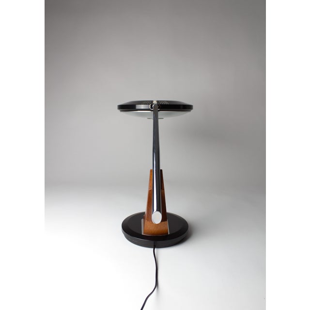 Black Fase 530 Desk Lamp by Luis Pérez De La Oliva for Fase, Spain, 1970 For Sale - Image 8 of 18