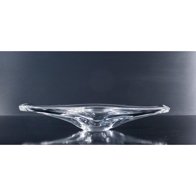 Crystal Centerpiece Vase in the style of Sevres, France, 20th Century For Sale - Image 9 of 18