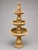 Onyx Rare Multi-Color Onyx Marble 3-Tier Water Fountain – 55" Tall | Luxury Garden Fountain by Zarva Stone For Sale - Image 8 of 8
