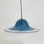1970s Neverrino Pendant Lamp in Blue Murano Glass by Gae Aulenti for Vistosi, Italy, 1970s For Sale - Image 5 of 18