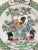 Ceramic 20th Century Chinese Colorful Porcelain Rooster Plates - Set of 4 For Sale - Image 7 of 13