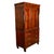 Antique 19thC Flame Mahogany Georgian Regency English Linen Press Chest 1800 For Sale - Image 12 of 16