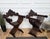 Italian Savonarola Armchairs in Carved Walnut, 1900, Set of 2 For Sale - Image 11 of 12