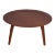Herman Miller Eames Model Round Modern Coffee Table For Sale