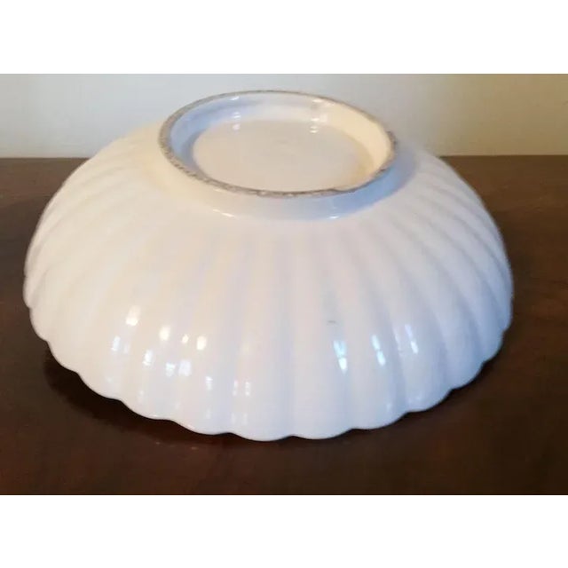 19th Century Chinese Blanc de Chine Porcelain Centerpiece Bowl For Sale - Image 9 of 11