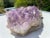 Hollywood Regency Medium Sized African Ashtray in Amethyst For Sale - Image 3 of 6