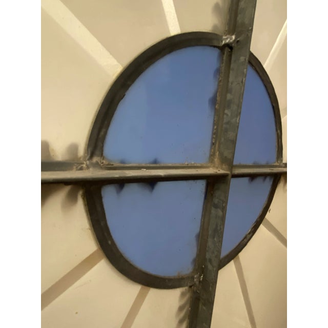 Metal Art Deco Spiderweb Skylight For Sale - Image 7 of 13