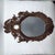 Metal Civil War Era Cast Iron Federal Eagle Picture Frame W/ Mirror For Sale - Image 7 of 10