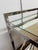 Worlds Away Gerard Bar Cart, Stainless Steel For Sale - Image 9 of 12