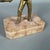 Gold Vintage 20th Century Bocce Player in Bronze with Marble Base For Sale - Image 8 of 12