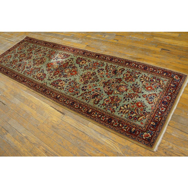Persian Antique Persian Sarouk Rug For Sale - Image 3 of 7