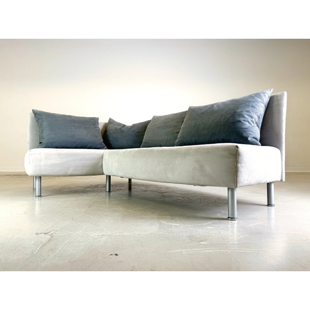 We are offering a beautiful corner couch (model: Taipei) by Franz Fertig for sale. The furniture is characterized by its...