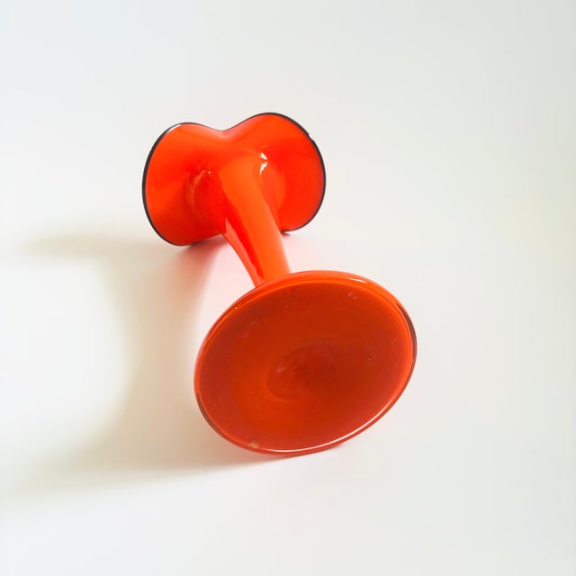 Art Deco Franz Welz Tango Art Glass Vase For Sale - Image 11 of 11