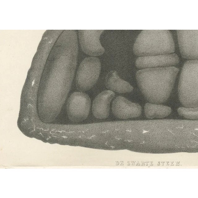 Black Stone of Mecca, 1863, Lithograph For Sale - Image 3 of 10