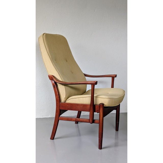 Danish Modern Chair with Ottoman from Farstrup Møbler, 1998, Set of 2, in Very Good conditions. Designed 1990 to 1999 This...