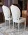French Late 19th Century French Chairs With Rose Tarlow Fabric For Sale - Image 3 of 12