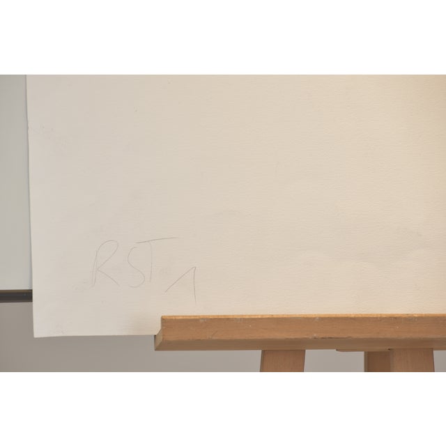 Contemporary Reinhard Stangl, Bar Scene (Paris Bar) with Checkered Floor, Circa 2000, Print For Sale - Image 3 of 7