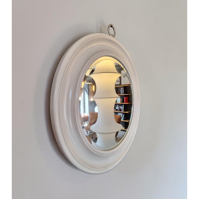 Ico Parisi Round Wall Mirror by Ico Parisi for Longhi, Italy, 1960s For Sale - Image 4 of 9