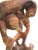 1950s Mid-Century Modern Organic Biomorphic Figurative Burl Wood Carving Sculpture For Sale - Image 15 of 18