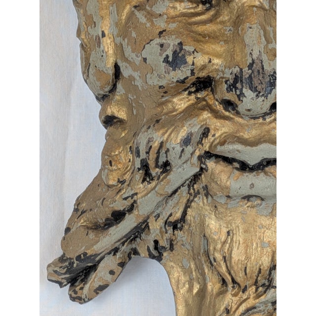 Wooden Satyr Head, Late 19th Century For Sale - Image 12 of 13