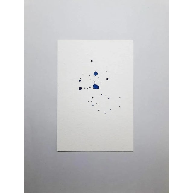 Lapis Juice, Original Watercolor Drawing by Antonietta Valente, 2020 For Sale - Image 4 of 4