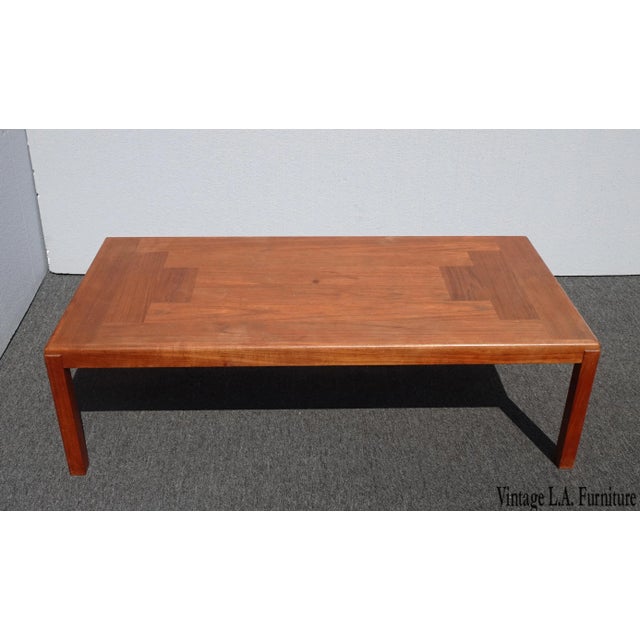 Danish Modern Coffee Table by Vejle Stole Mobelfabrik Made in Denmark For Sale - Image 13 of 13