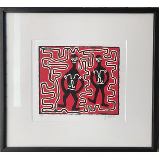 Jimmy Pike Modern Print, Framed For Sale