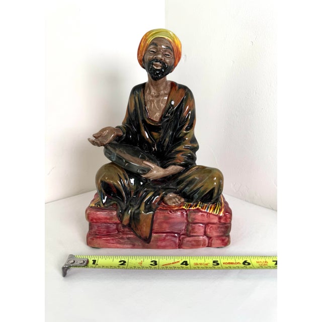 Antique Royal Doulton Figurine ~ “The Mendicant” ~ Hn 1365 For Sale - Image 12 of 12