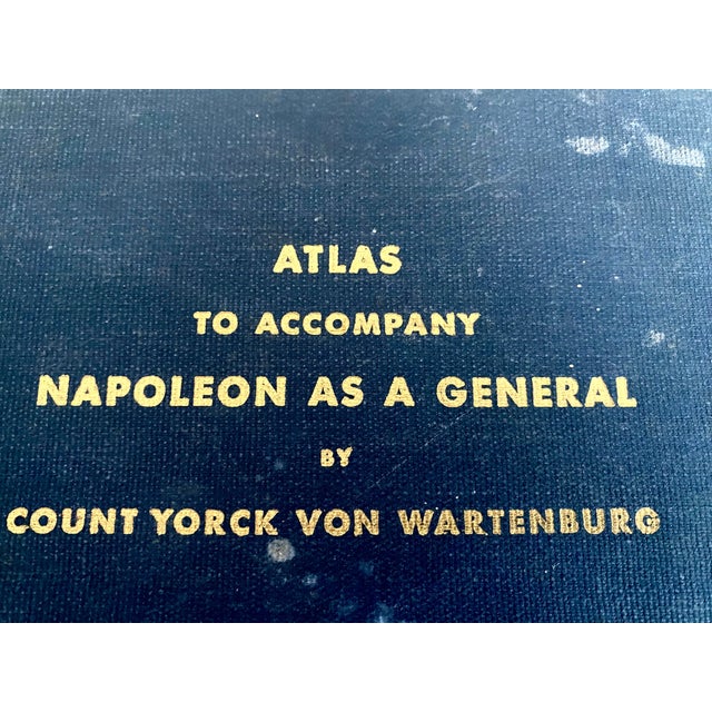 Traditional Rare 1942 Tactical Military Atlas Features the Official Institutional Presentation Bookplate of Brigadier General Sidney Rae Hinds. For Sale - Image 3 of 18