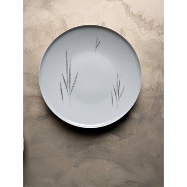 Elevate your table with this stunning set of ten vintage porcelain dinner plates from Heinrich & Co. (H&C), crafted in...