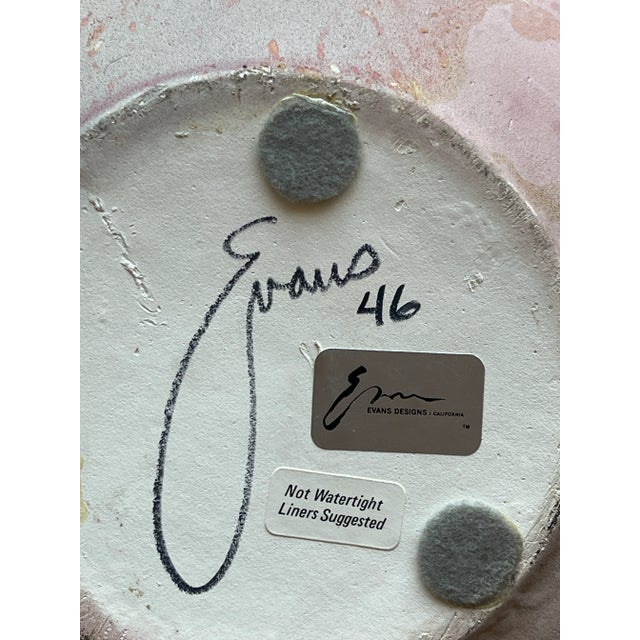 1990s California Modern Tony Evans Raku Koi Large Ceramic Vessel Vase For Sale In Las Vegas - Image 6 of 12