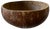 A beautifully simple, naturally sculptural bowl carved from a single coconut shell. The rich espresso-brown exterior is...