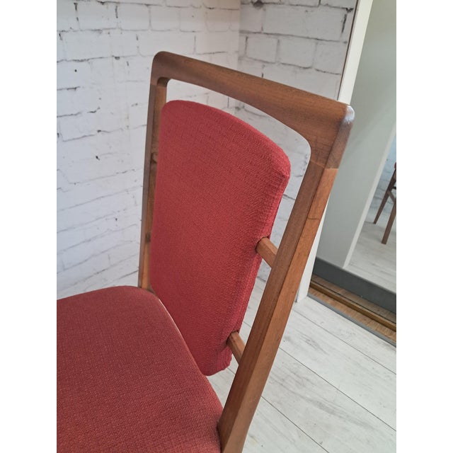 Mid-Century Modern Teak Dining Chairs by Alfred Cox, 1950s, Set of 4 For Sale - Image 18 of 18