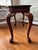 Vintage Chippendale Style Mahogany Dual Glass Top Console Sofa Table For Sale - Image 4 of 12