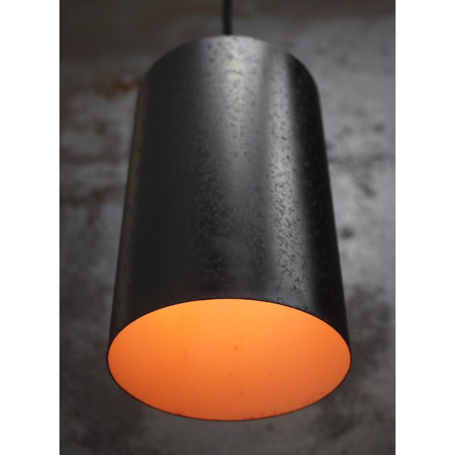 Louis Poulsen Black Danish Pendant Lamps by Eila & John Meiling for Louis Poulsen, 1967 For Sale - Image 4 of 11