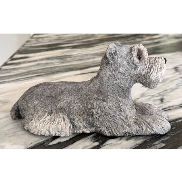 1981 Sandicast Schnauzer Figure For Sale - Image 12 of 15