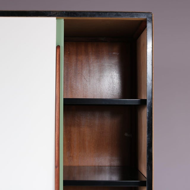 Vintage Wardrobe by Willy Van Der Meeren for Tubax, Belgium, 1952 For Sale - Image 6 of 10