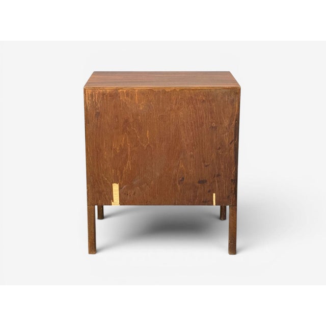 Edmond J. Spence, Sculptural Nightstands, Walnut, Sweden, 1950s For Sale - Image 13 of 14