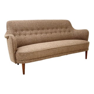 Vintage Swedish Samsas Sofa attributed to Carl Malmsten, 1960 For Sale