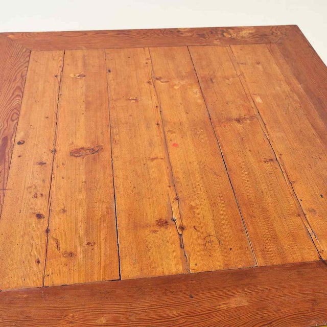 Vintage Italian Wooden Table For Sale - Image 3 of 7