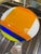 Modern Geometric Fused Glass Platter With Dichroic Glass Center Accent For Sale - Image 4 of 5