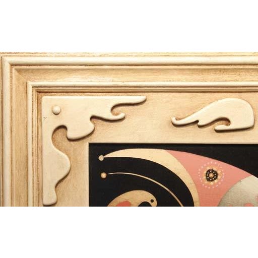 Impressionist Anton Arkhipov "Mrs. Butterfly" 2000 Original Hand Signed Painting For Sale - Image 3 of 5