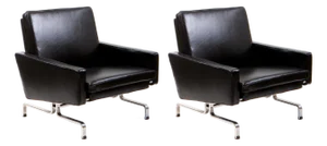 PK-31 Armchairs by Poul Kjærholm for E. Kold Christensen, Set of 2