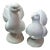 Gorgeous Pair of Homco Dove Porcelain Figurines. For Sale