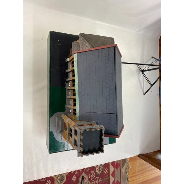 Vintage Exact Replica Wood Model-Of Old Schenectady Church For Sale - Image 10 of 10