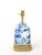 20th Century Blue / White Chinoiserie Porcelain Wood Base Pair of Table Lamps - Pair For Sale In New York - Image 6 of 10