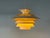 Scandinavian Cream Pendant Lamp with 7 Layers from Jeka, Denmark, 1960s For Sale - Image 12 of 18